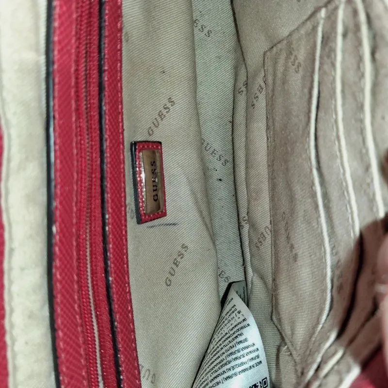 Sac à bandoulière rouge Guess – Guess – taille Taille unique 9
