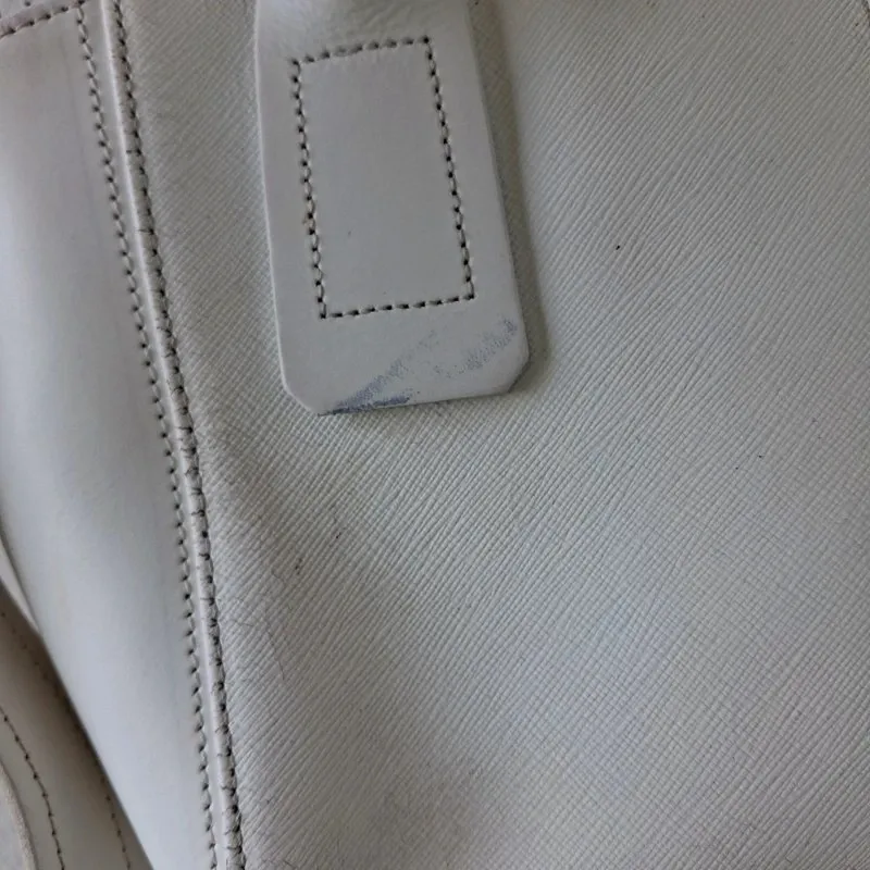 Sac à main Lancaster en cuir blanc – Lancaster – taille Taille unique 7