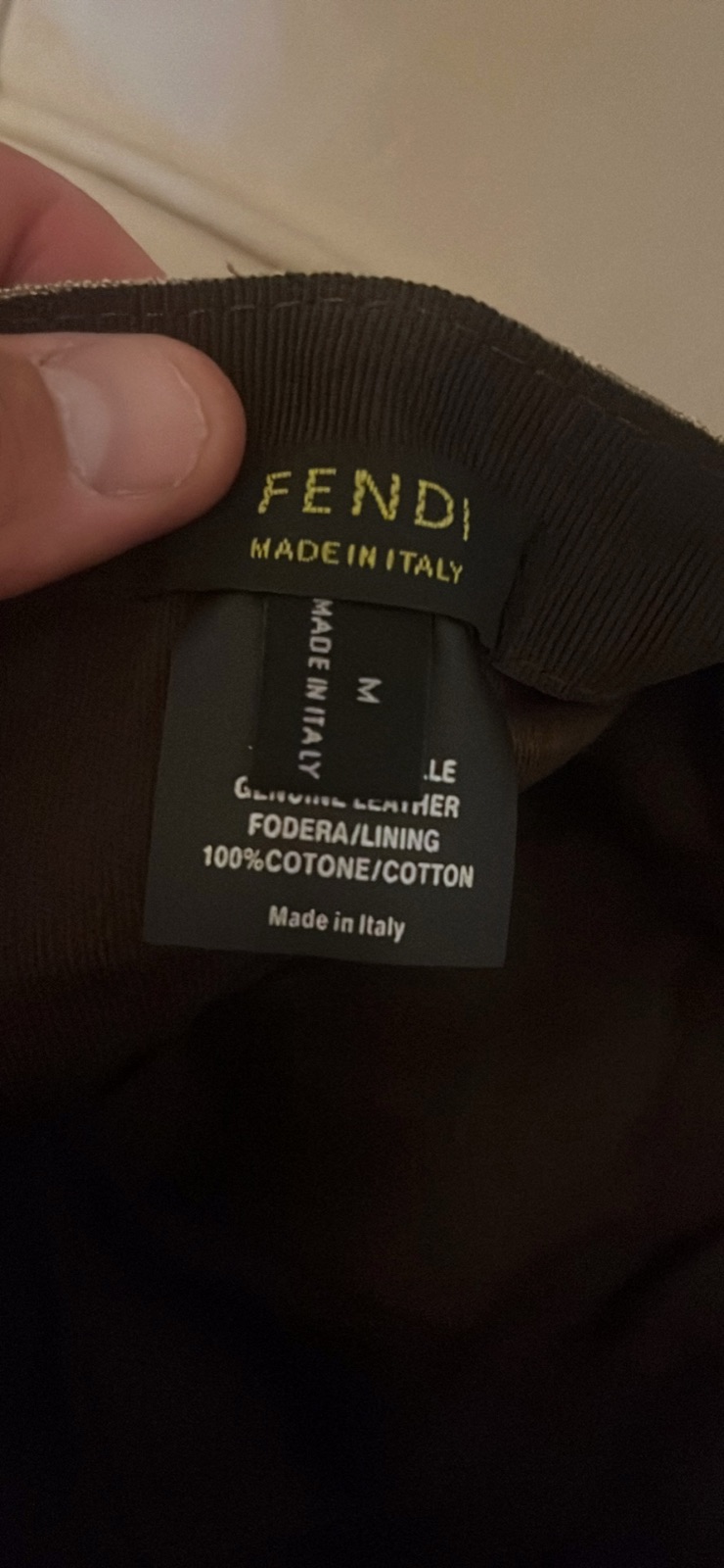 Casquette monogramme Fendi jacquard  – Fendi – taille Taille unique 4