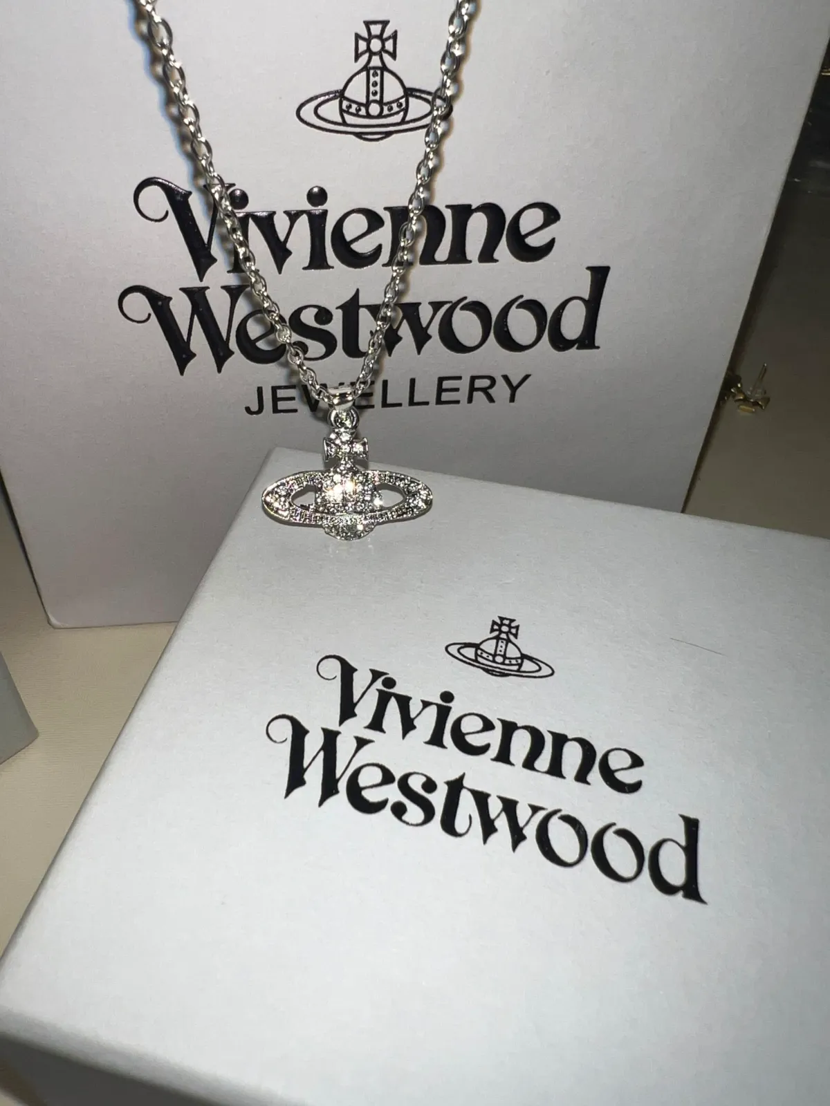 Vivienne Westwood collier pendentif argent 7