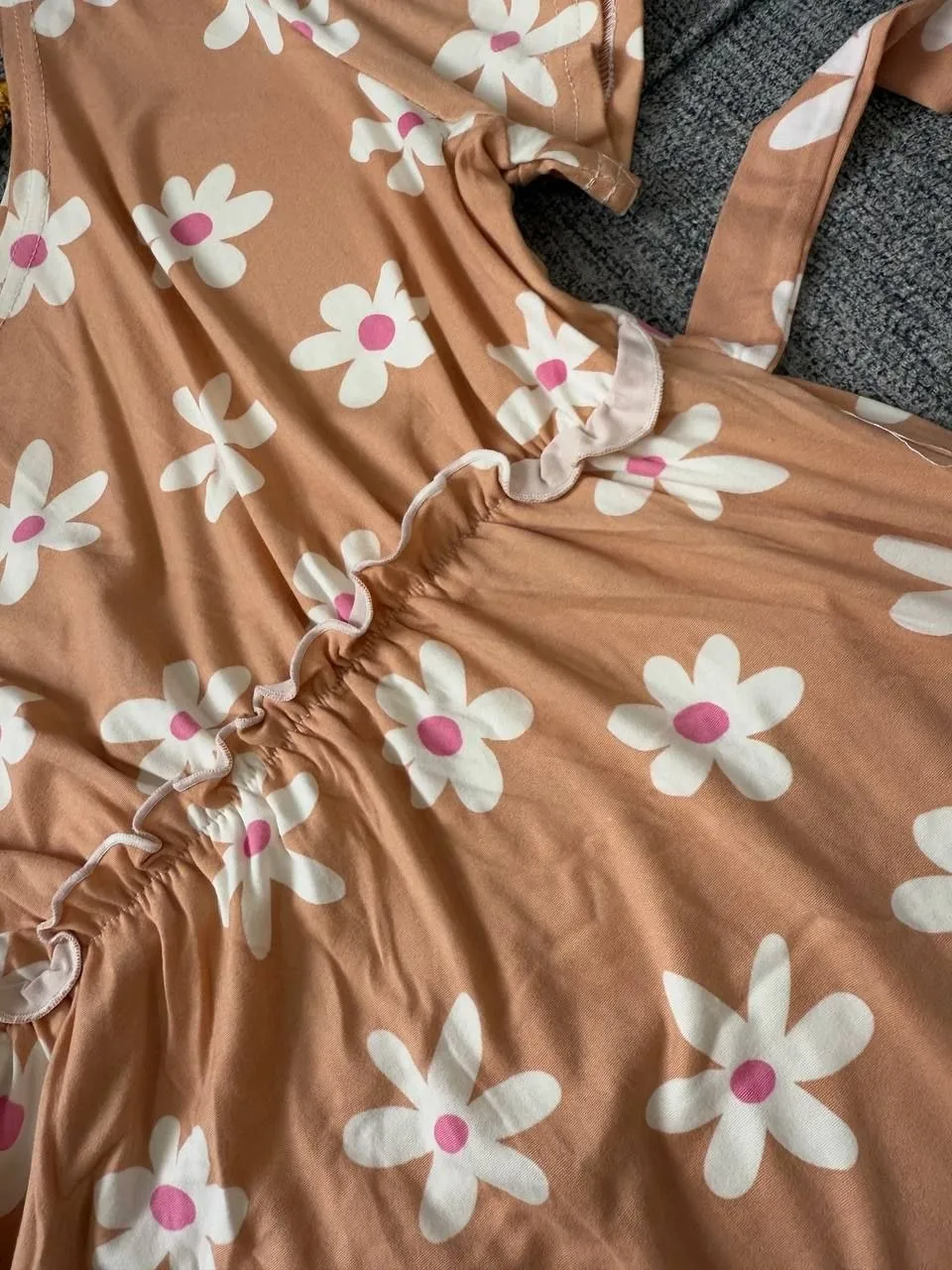 Robe léopard manches courtes enfant 6
