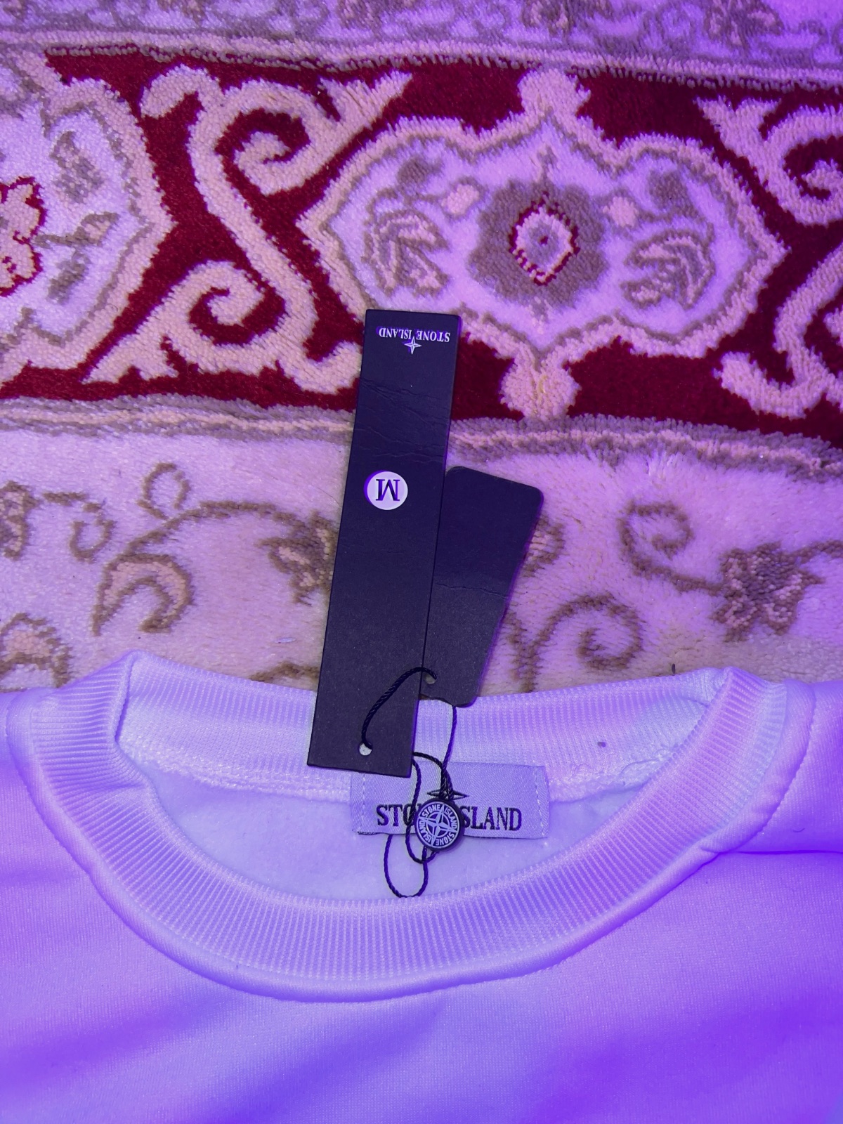 Sweat Stone Island blanc – Taille M – Stone Island – taille M 3