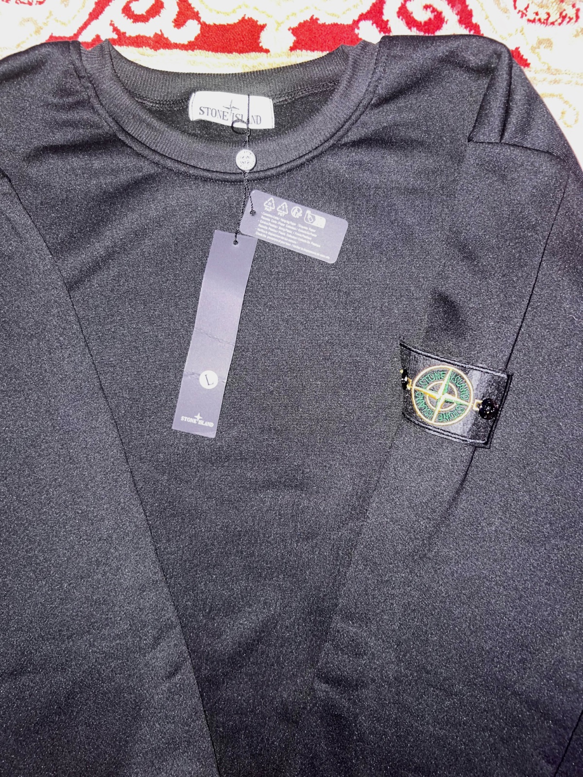 Sweat Stone Island noir – Taille L – Stone Island – taille L 3