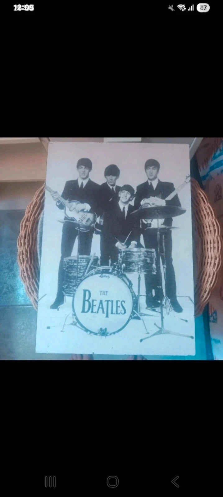 Cuadro madera The Beatles