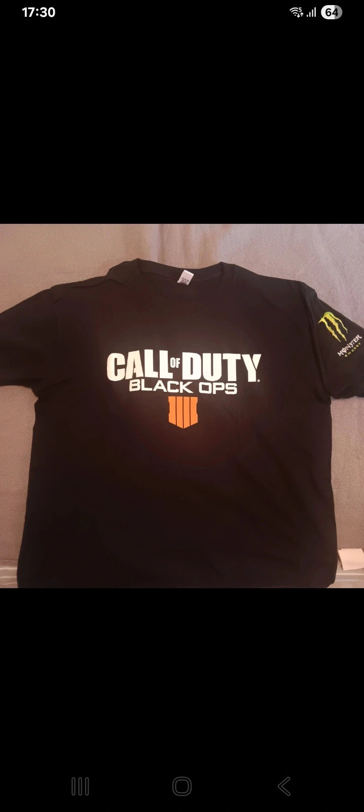 Camiseta Nueva Call of Duty Talla L