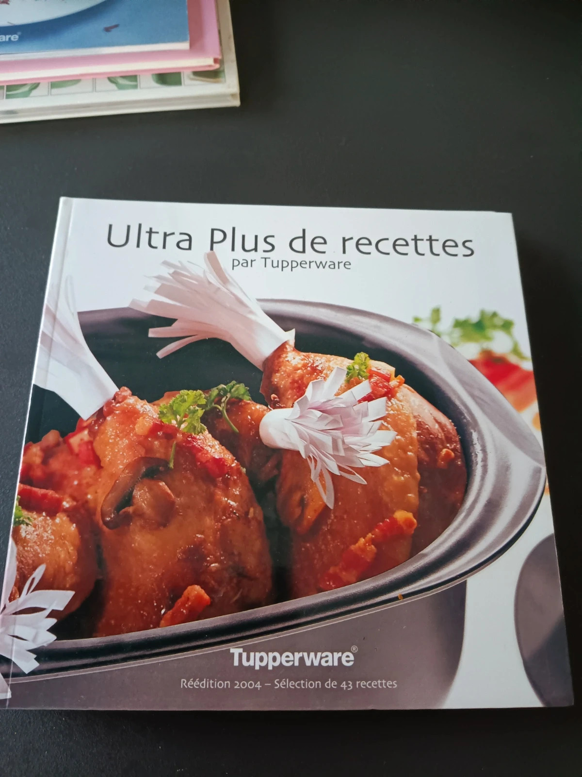 Lot de livres de recettes tupperware 5