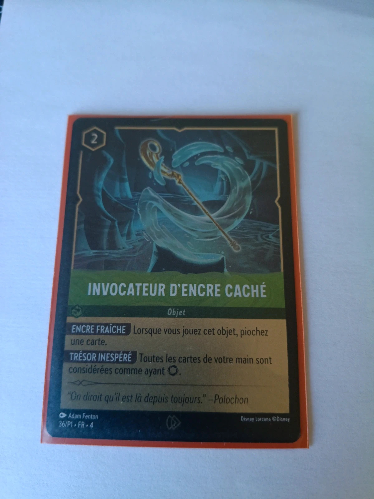 Carte promo Invocateur d encre Lorcana