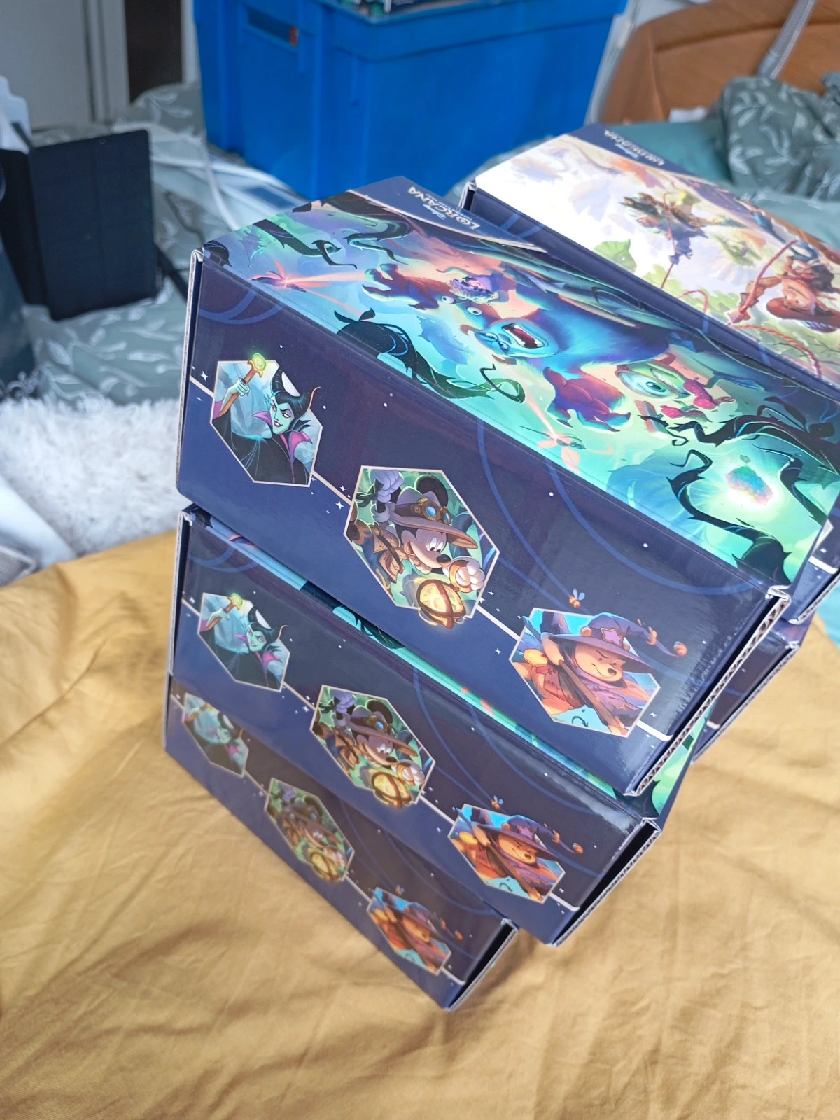 Boîtes de rangement Lorcana – Disney 3
