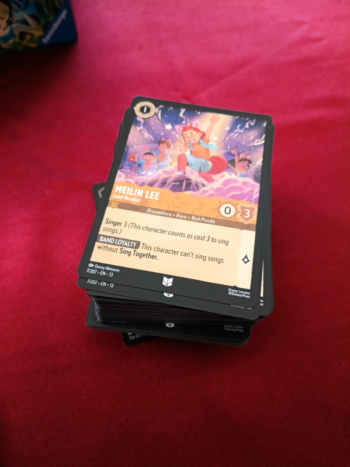 Lot de cartes anglaise chapitre 13 Lorcana – Disney 2