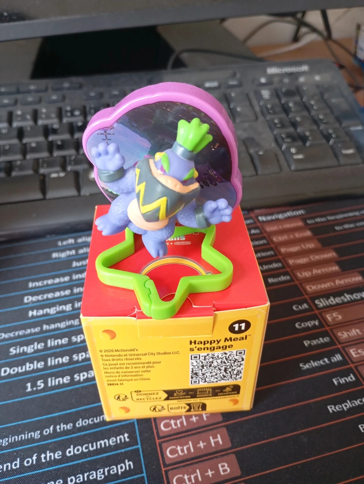 Lot de figurines Mario de chez mac do – McDonald's – taille Prématuré, jusqu'à 44cm 3