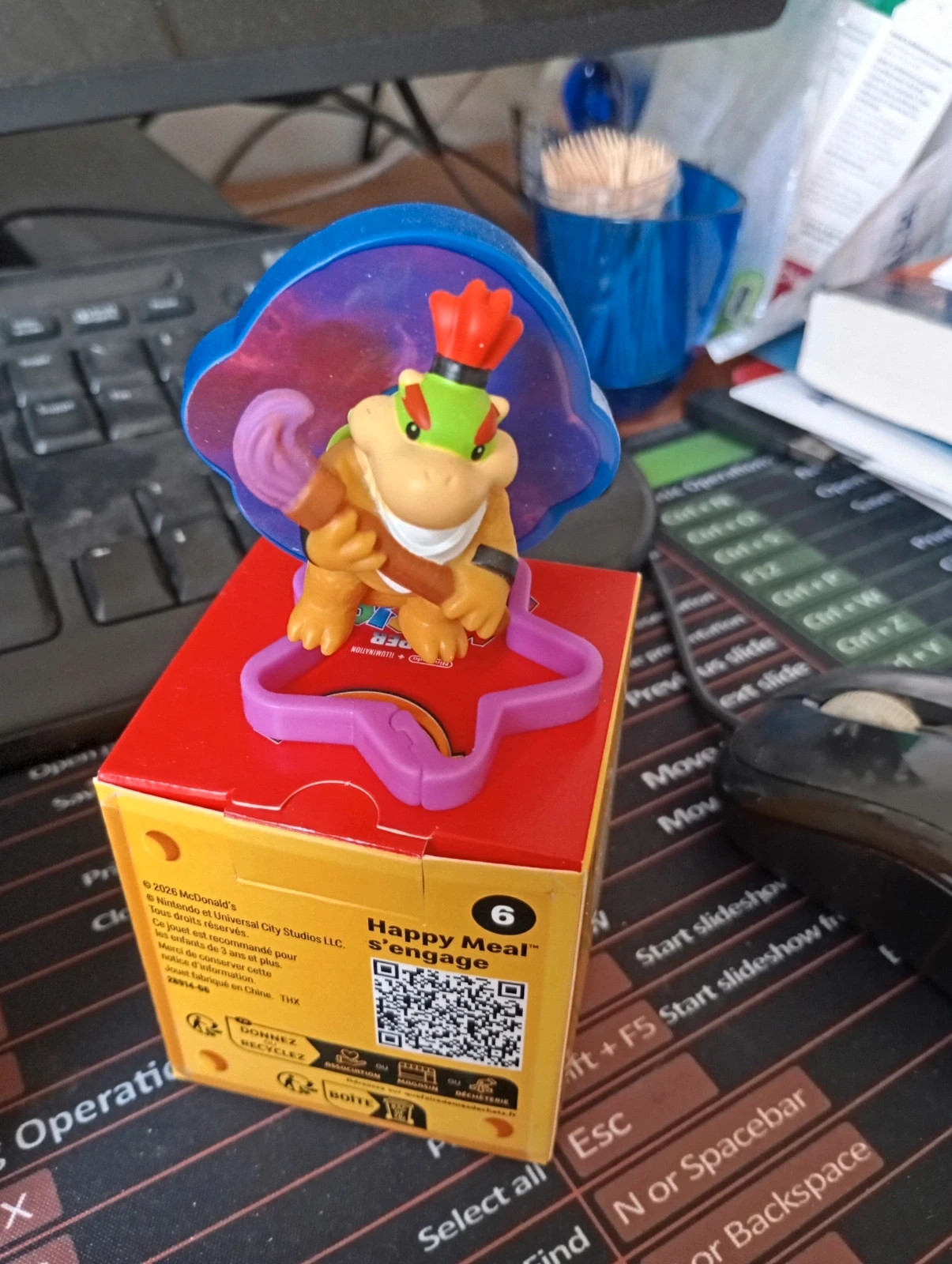 Lot de figurines Mario de chez mac do – McDonald's – taille Prématuré, jusqu'à 44cm 4