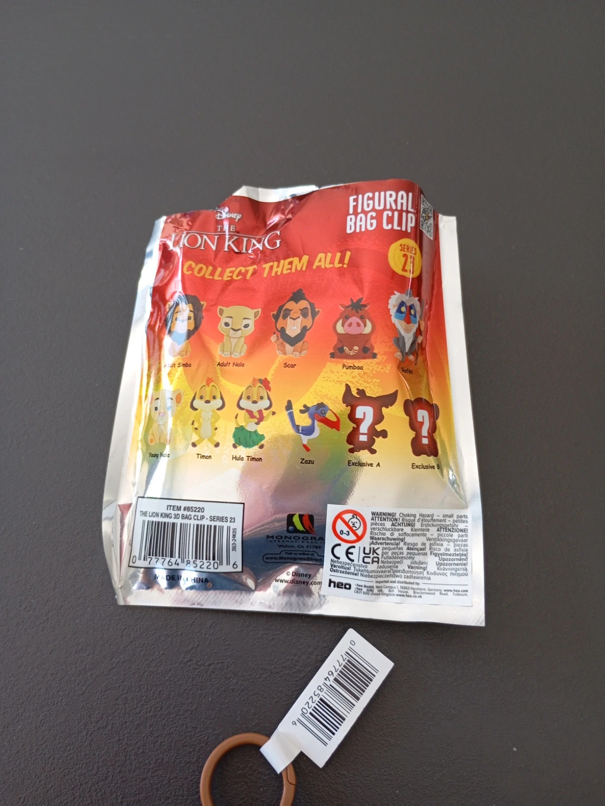 Porte clés Scar – Disney 4