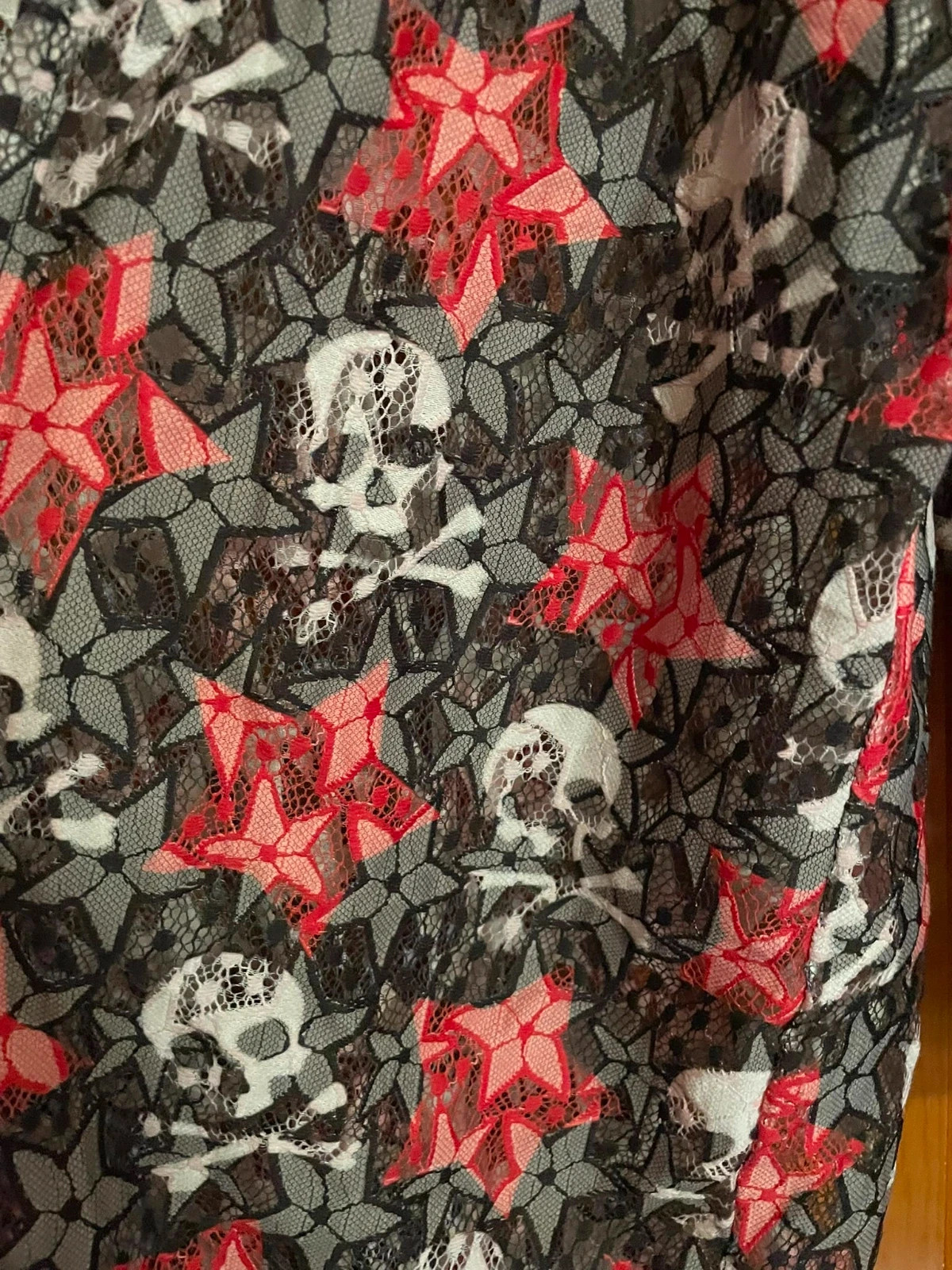 Cárdigan largo estampado/Talla grande – sin marca – taille 4XL / 48 / 20 2
