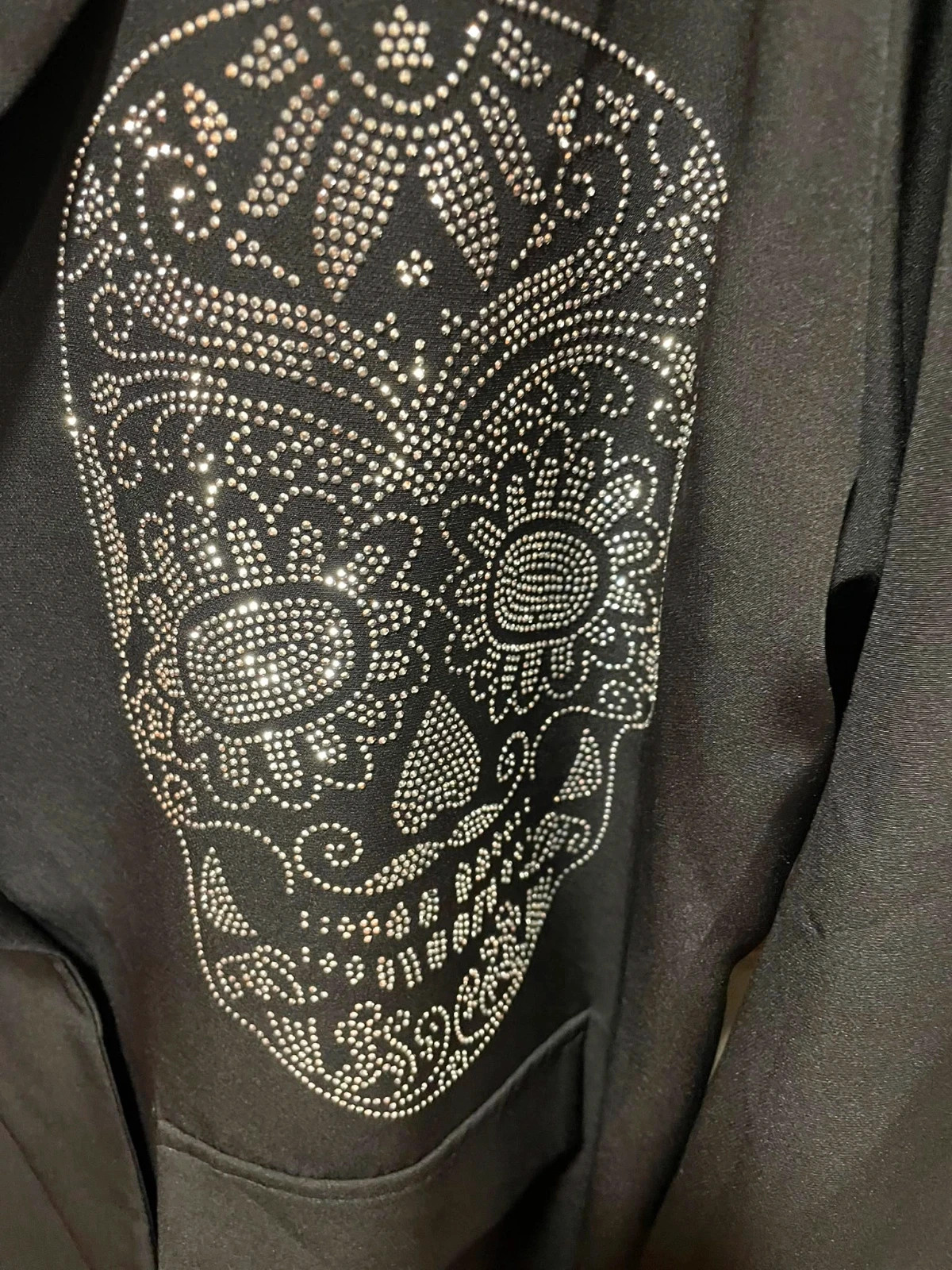 Blazer negra con calavera de strass /New collection /Nueva – New Collection – taille XXL / 44 / 16 3