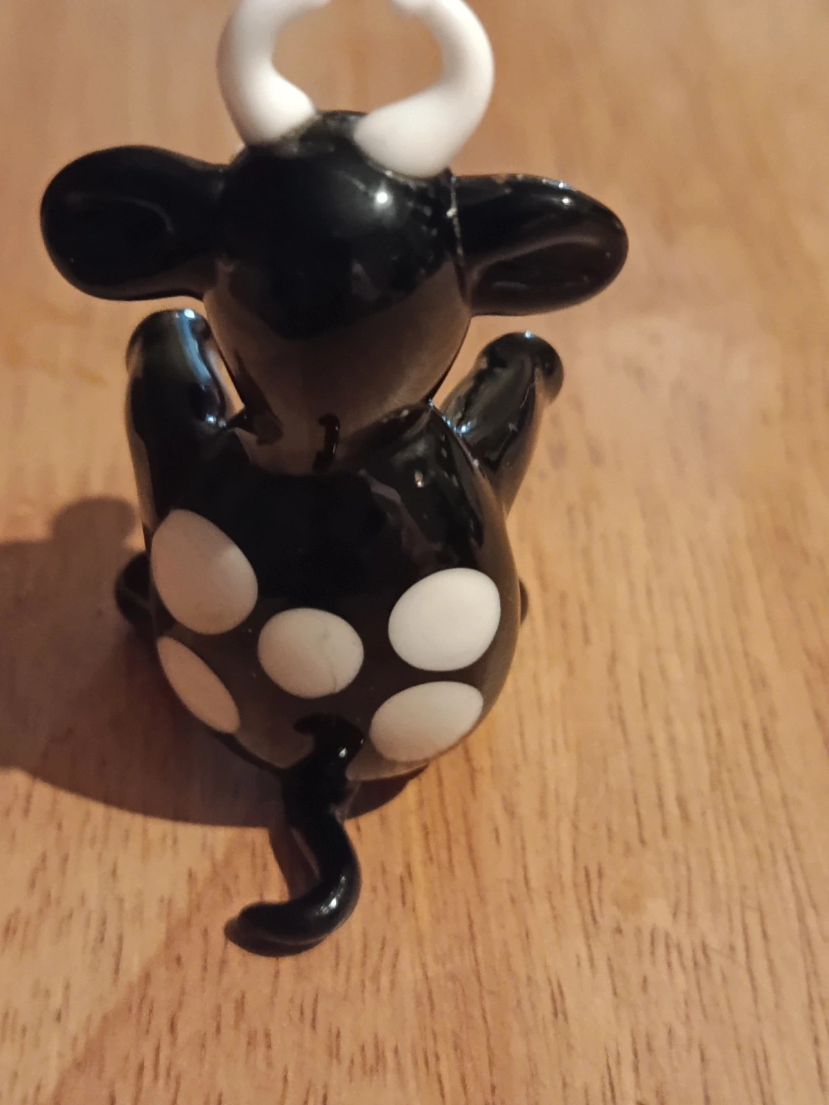Vaquita de cristal artistico – sin marca 3
