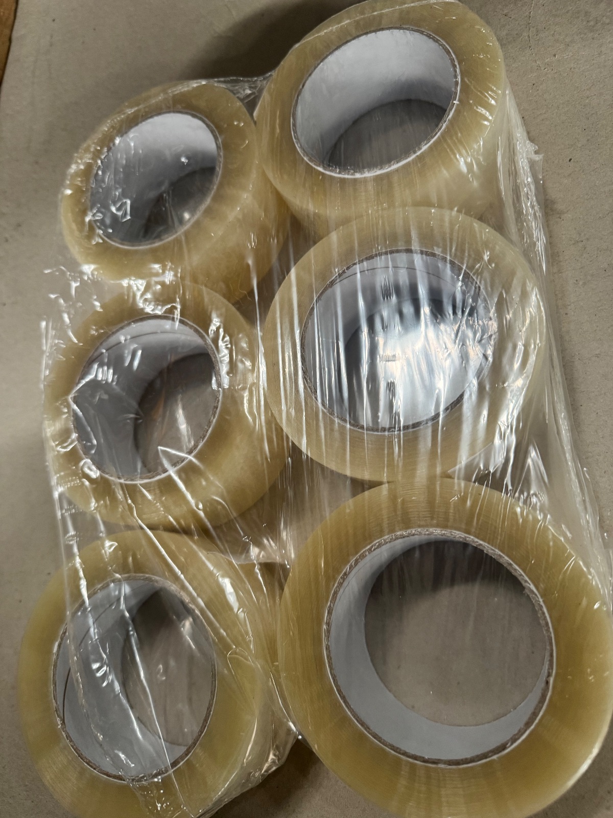 6 rollos transparente 48 x 132 2