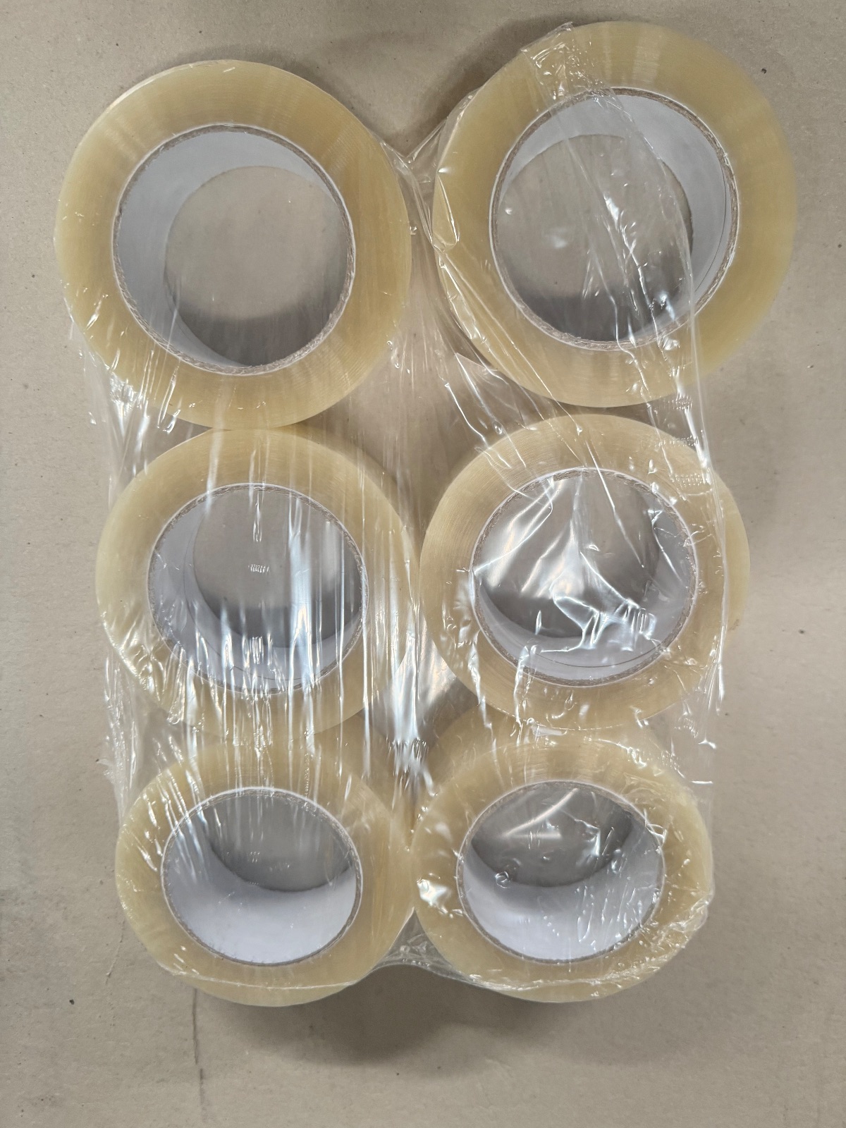 6 rollos transparente 48 x 132