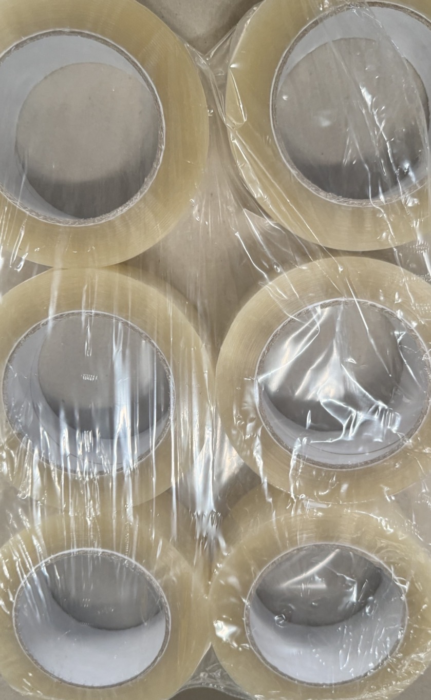 6 rollos transparente 48 x 132 3