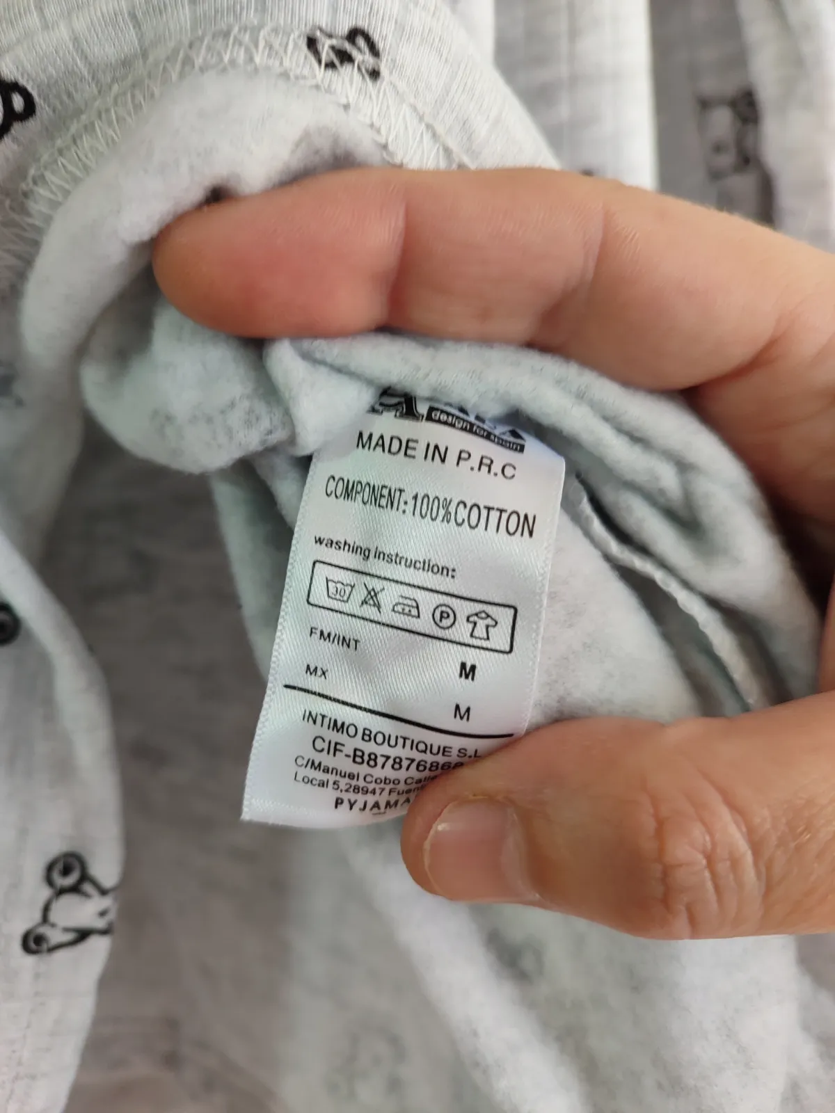 Pijama completo talla M  – Bata – taille M 4