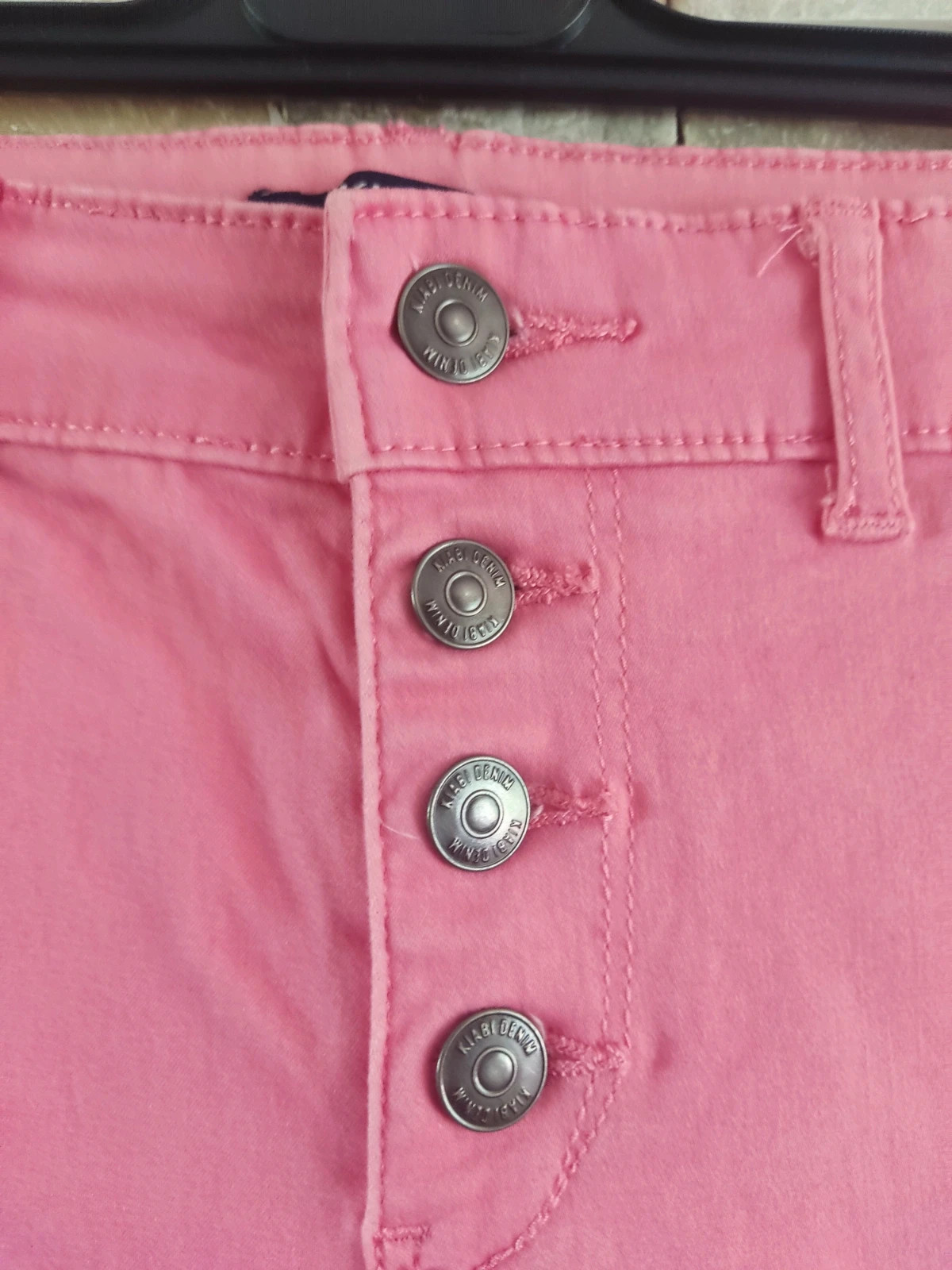 🎁 Pantalón pitillo skinny fit fucsia talla M – Kiabi – taille M / 38 / 10 2