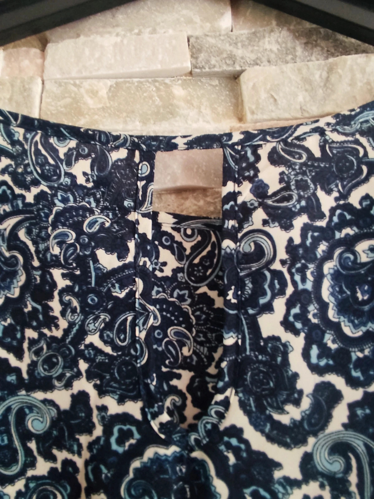 🎁Blusa Estampada Estilo Boho / Paisley – Sfera Casual – taille L / 40 / 12 5