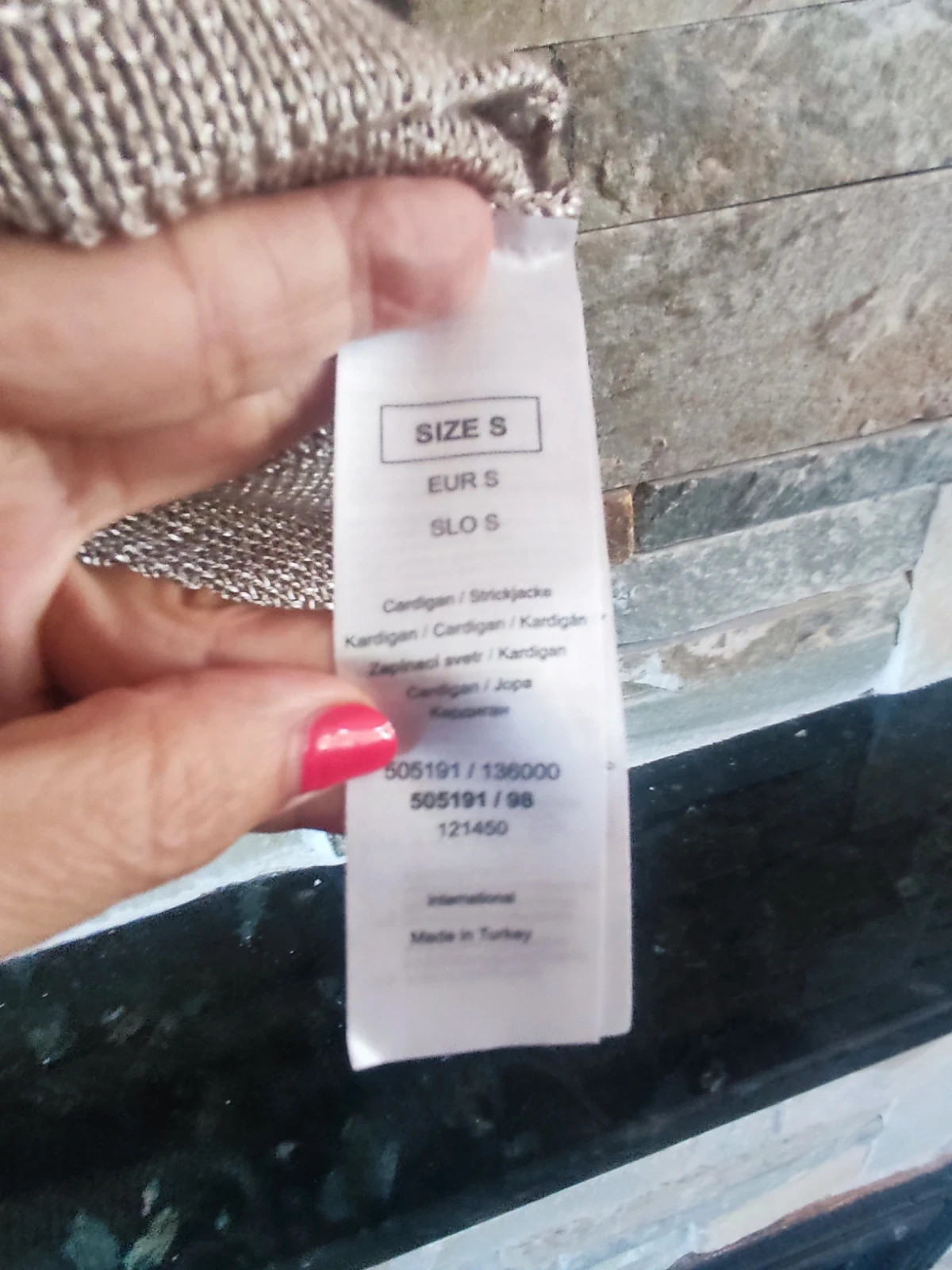 🎁 Chaqueta punto dorado de Orsay – ORSAY – taille L / 40 / 12 5
