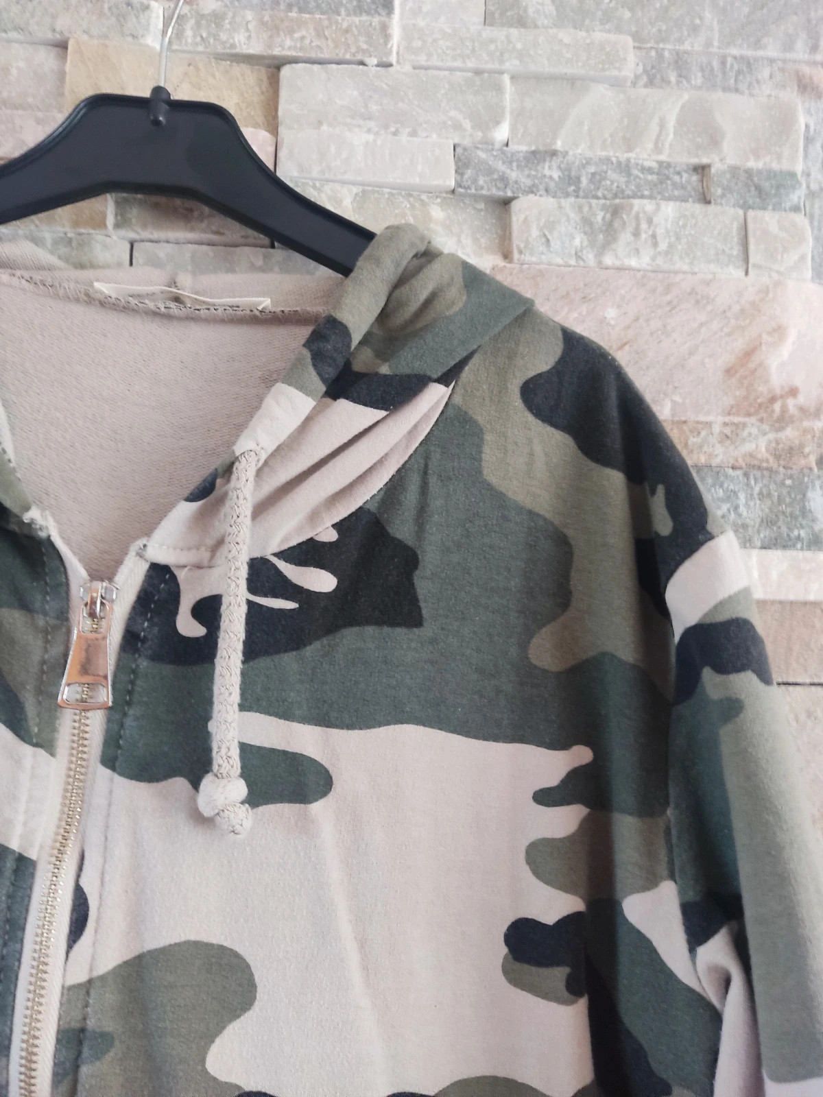 🎁Sudadera con cremallera aestampado camuflaje – New Collection – taille XXXL / 46 / 18 2