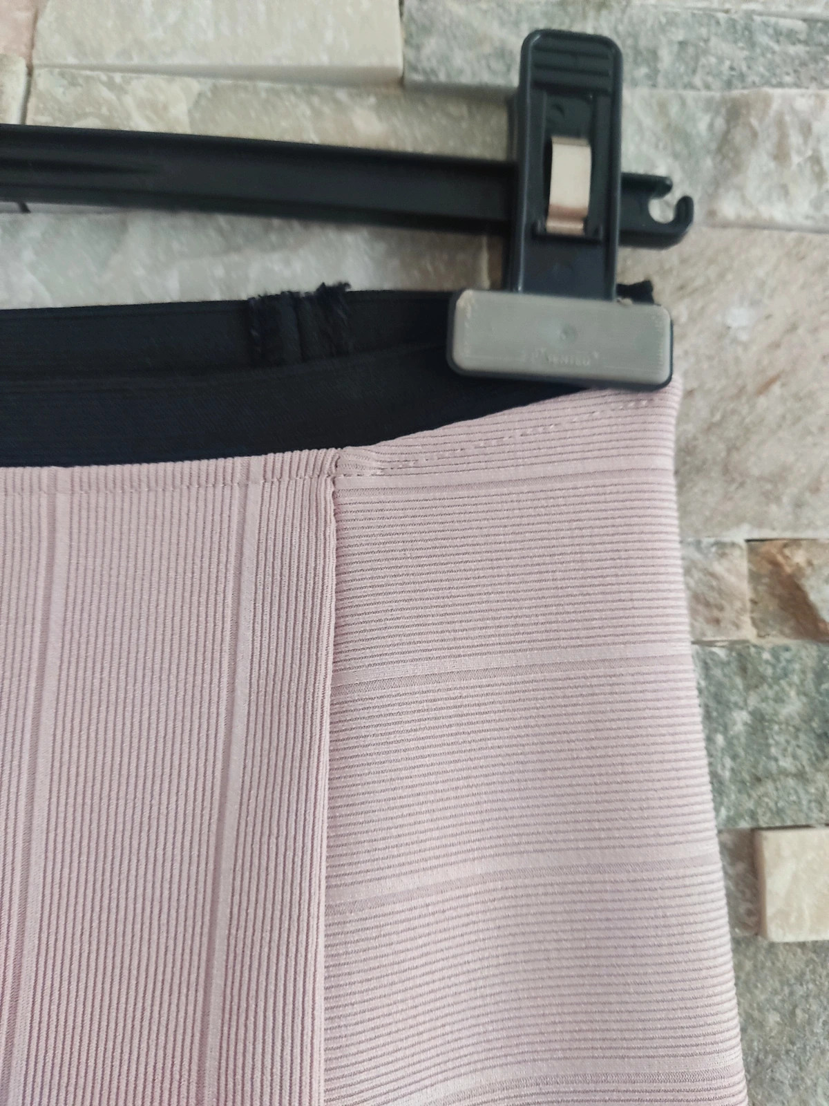 🎁Falda tubo de punto rosa acanalado – Zara – taille M / 38 / 10 2