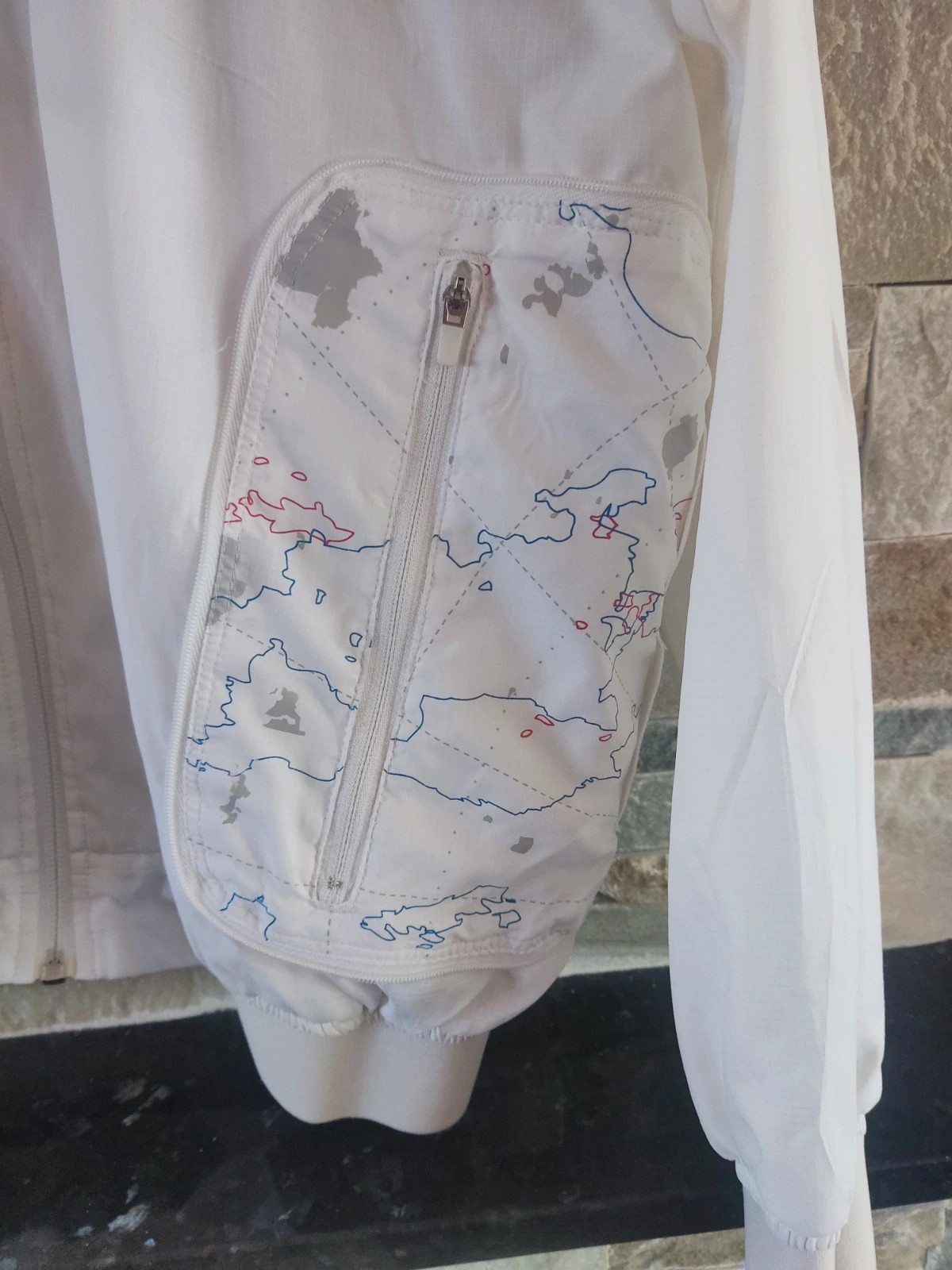 🎁Nike Sportswear vintage 90s Chaqueta Windbreaker M Map – Nike – taille M 3
