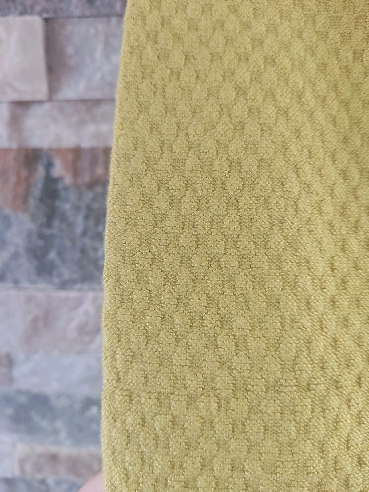 🎁 Jersey de punto verde claro con relieves, de Mango – Mango – taille L / 40 / 12 2