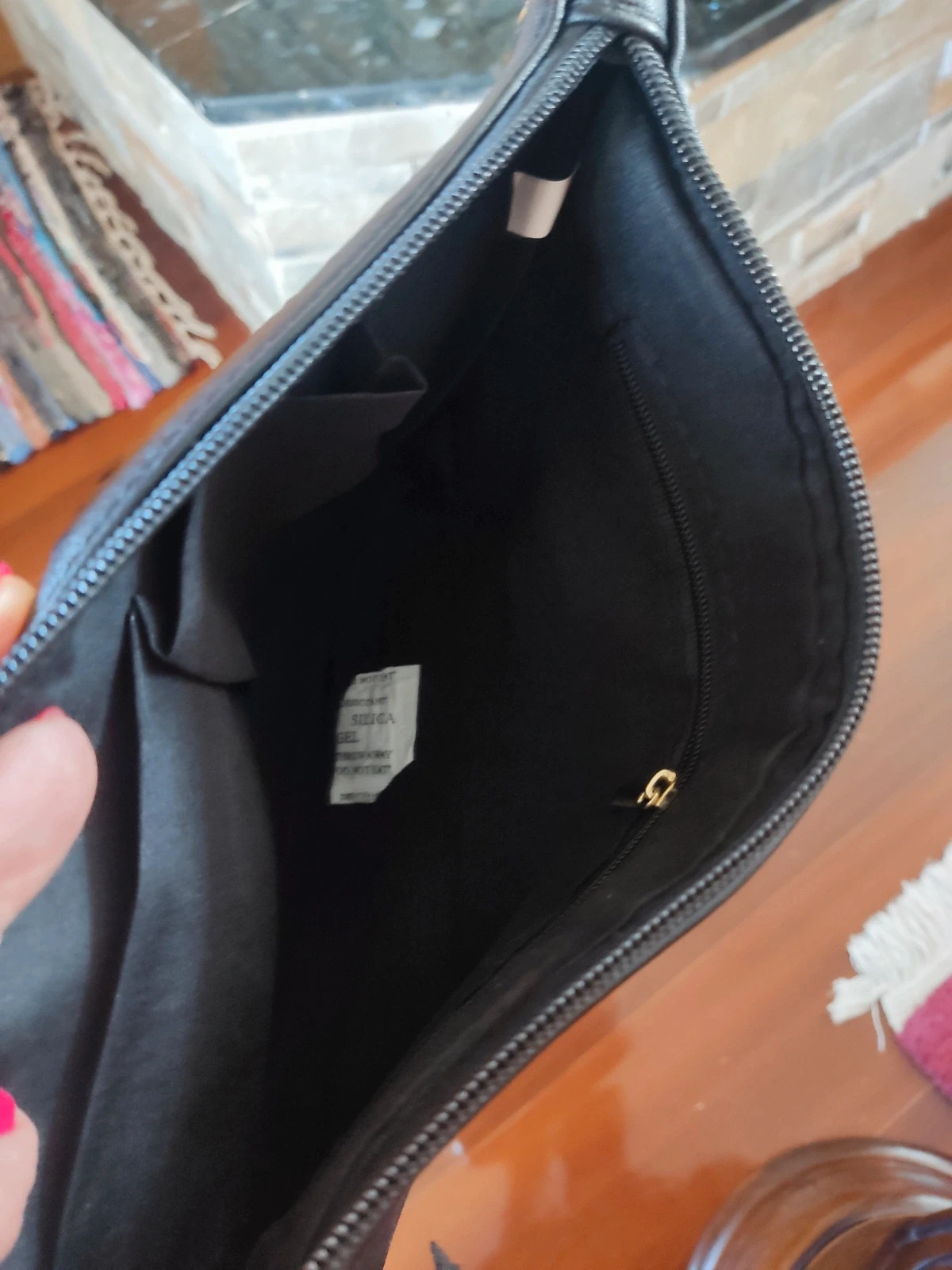 🎁Bolso con lentejuelas negras y doradas en forma de estrella – selina z&j 5