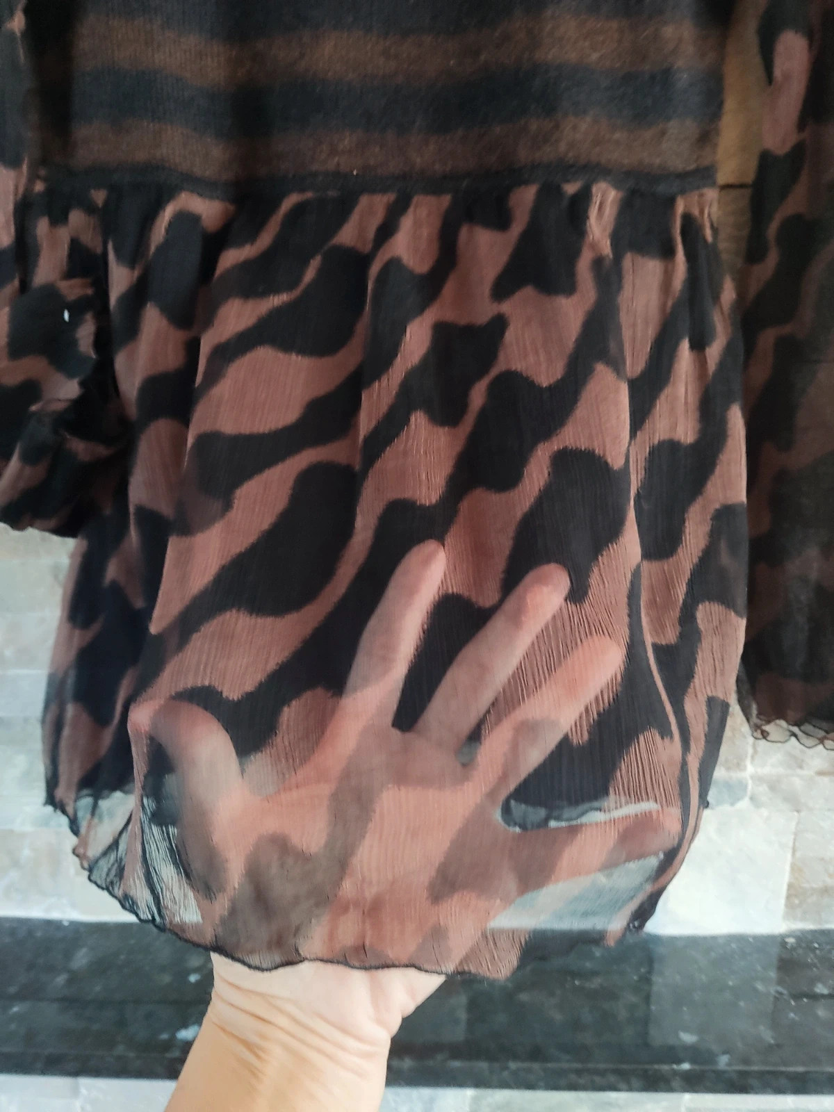 🎁 Original jersey con seda, lana y mohair – TMX – taille M / 38 / 10 3