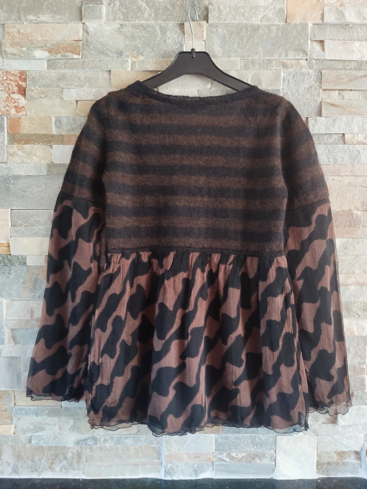 🎁 Original jersey con seda, lana y mohair – TMX – taille M / 38 / 10 5