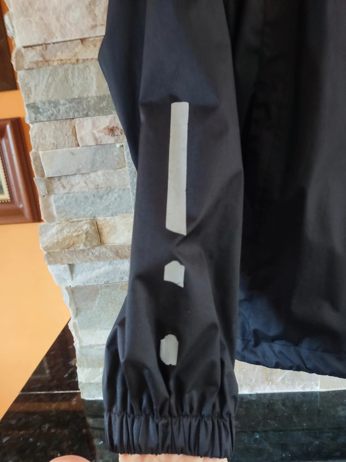 🔥 Chubasquero negro cerrado con cremallera – Rockrider – taille XL 4