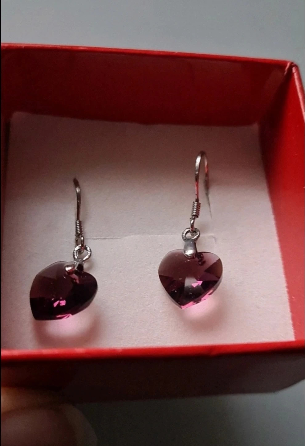 Boucle d'oreilles argent – corbeille d'or