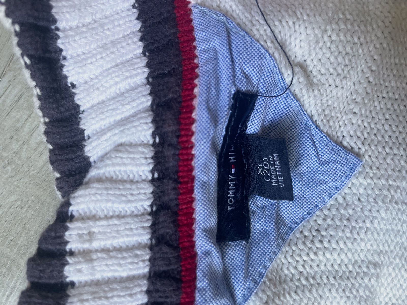 Pull 1/4 zip Tommy Hilfiger  – Tommy Hilfiger – taille XS 6