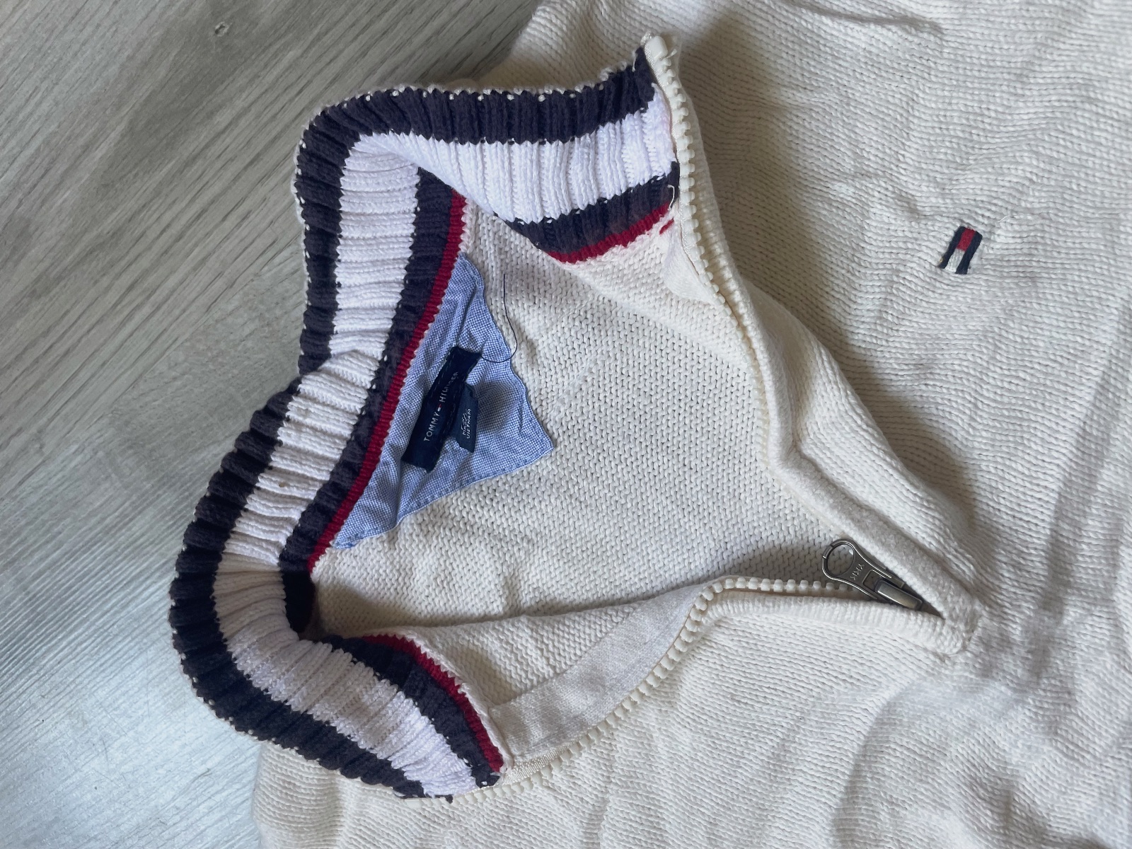 Pull 1/4 zip Tommy Hilfiger  – Tommy Hilfiger – taille XS 5