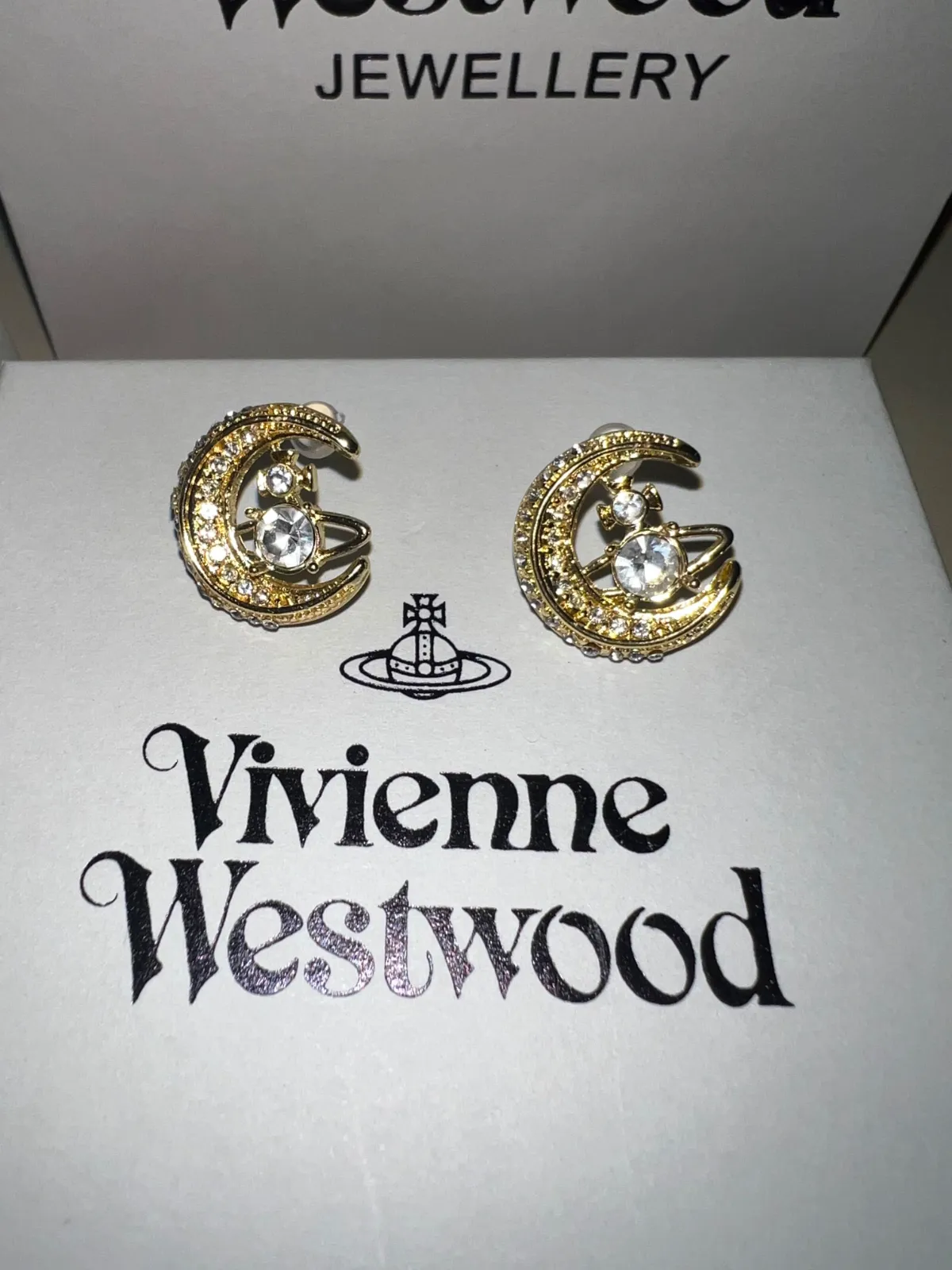 Boucles d'oreilles Vivienne Westwood dorées 4