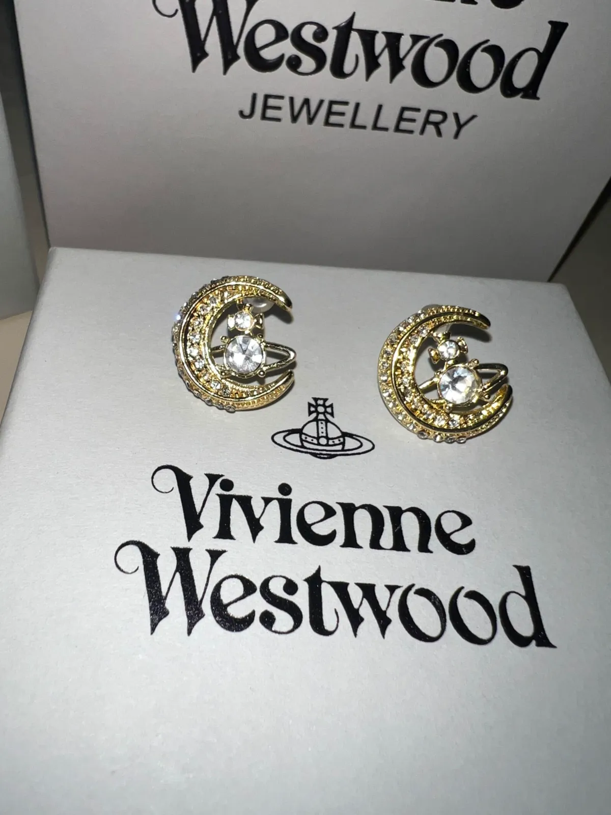 Boucles d'oreilles Vivienne Westwood dorées 5