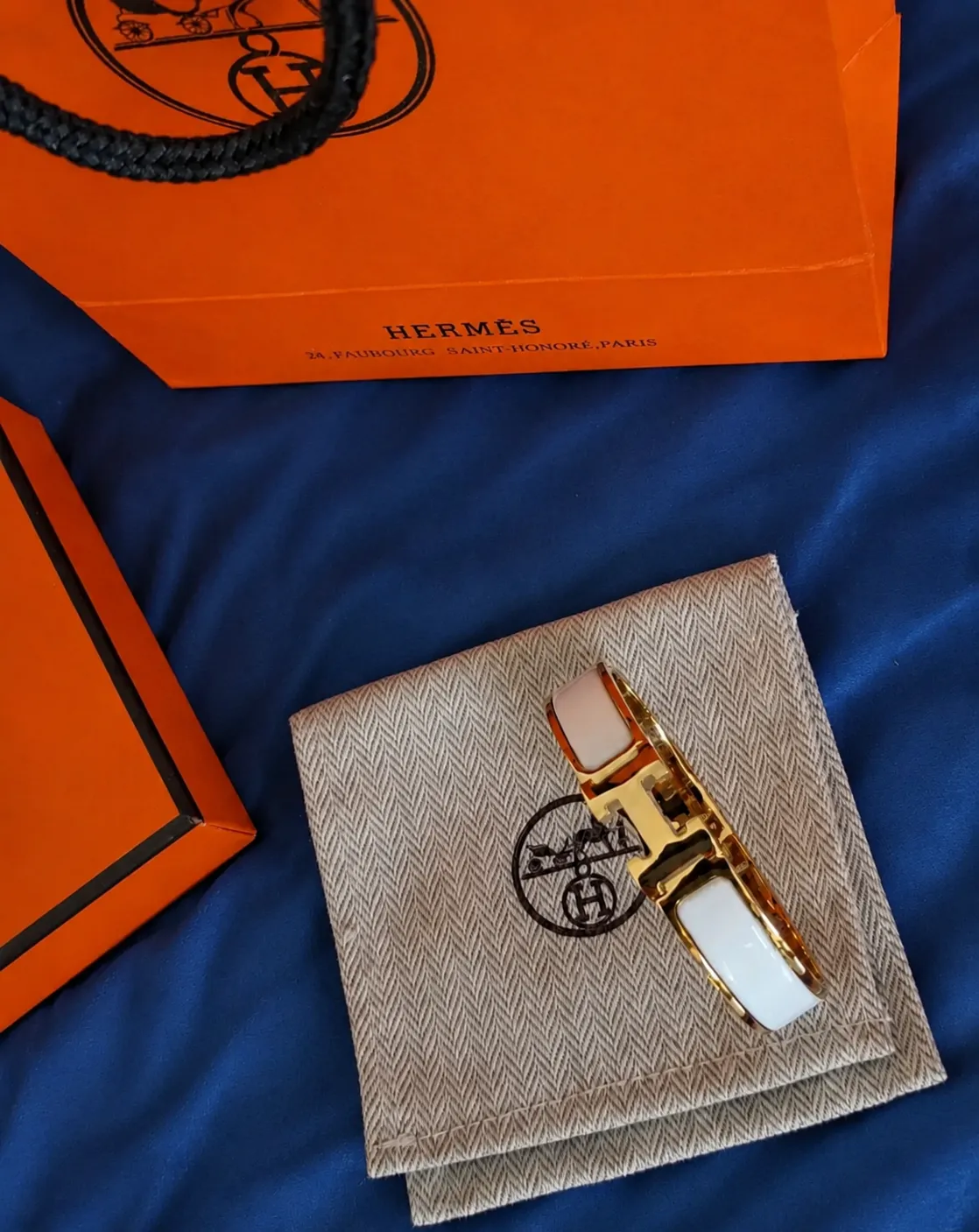 Hermès Bracelet Chaîne d'Ancre Or