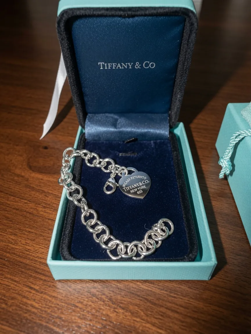 Bracelet chaîne Tiffany & Co. argent 3