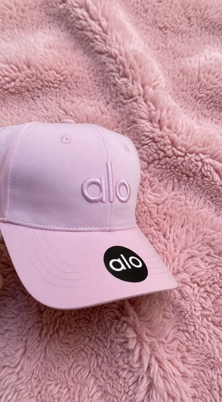 Casquette Alo rose