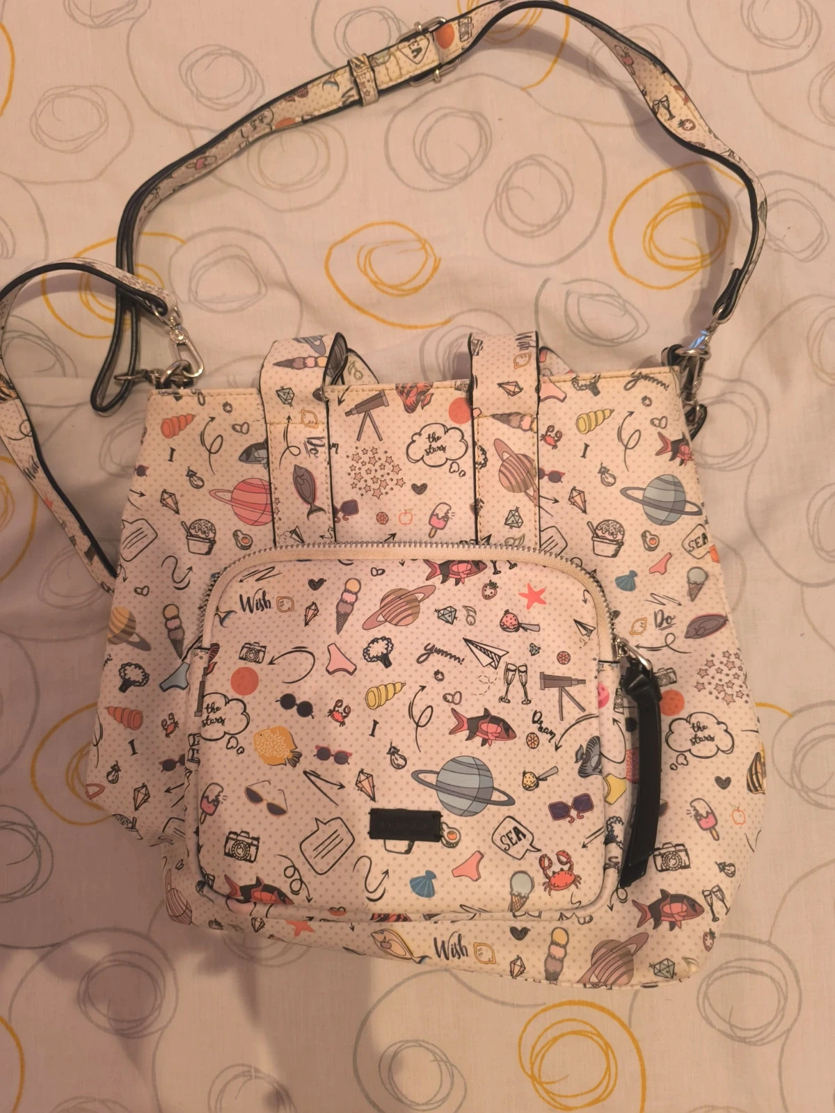 Bolso bandolera estampado parfois