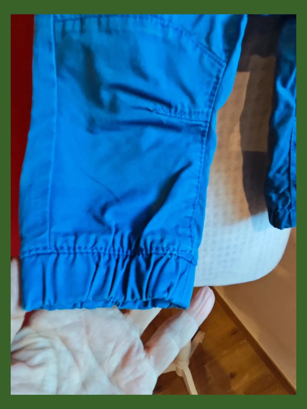 🌺Cómodo pantaloncito azul de bebe – Obaïbi – taille 1-3 mois / 56 cm 2