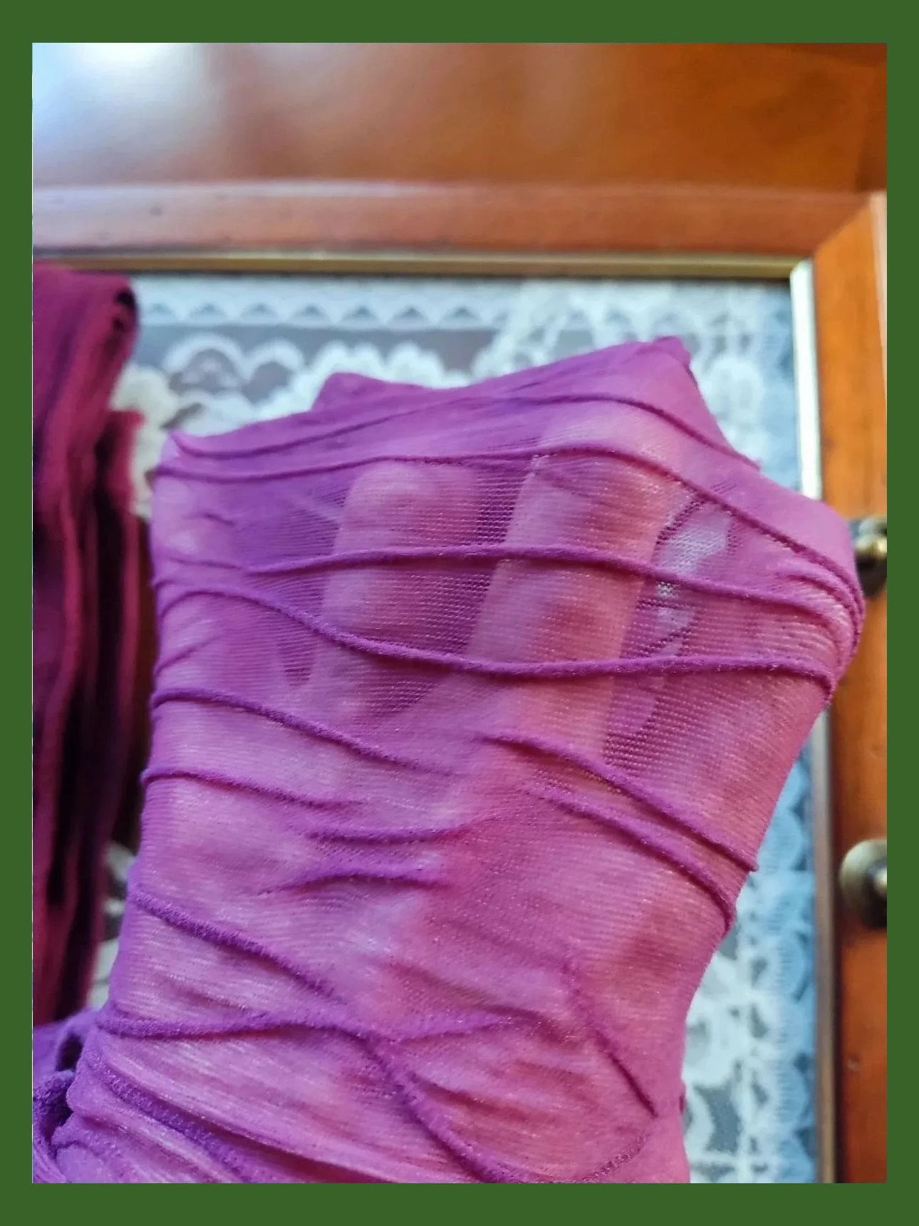 🌺Dos pares de Pantys tonos granates talla M – taille M / 38 / 10 5