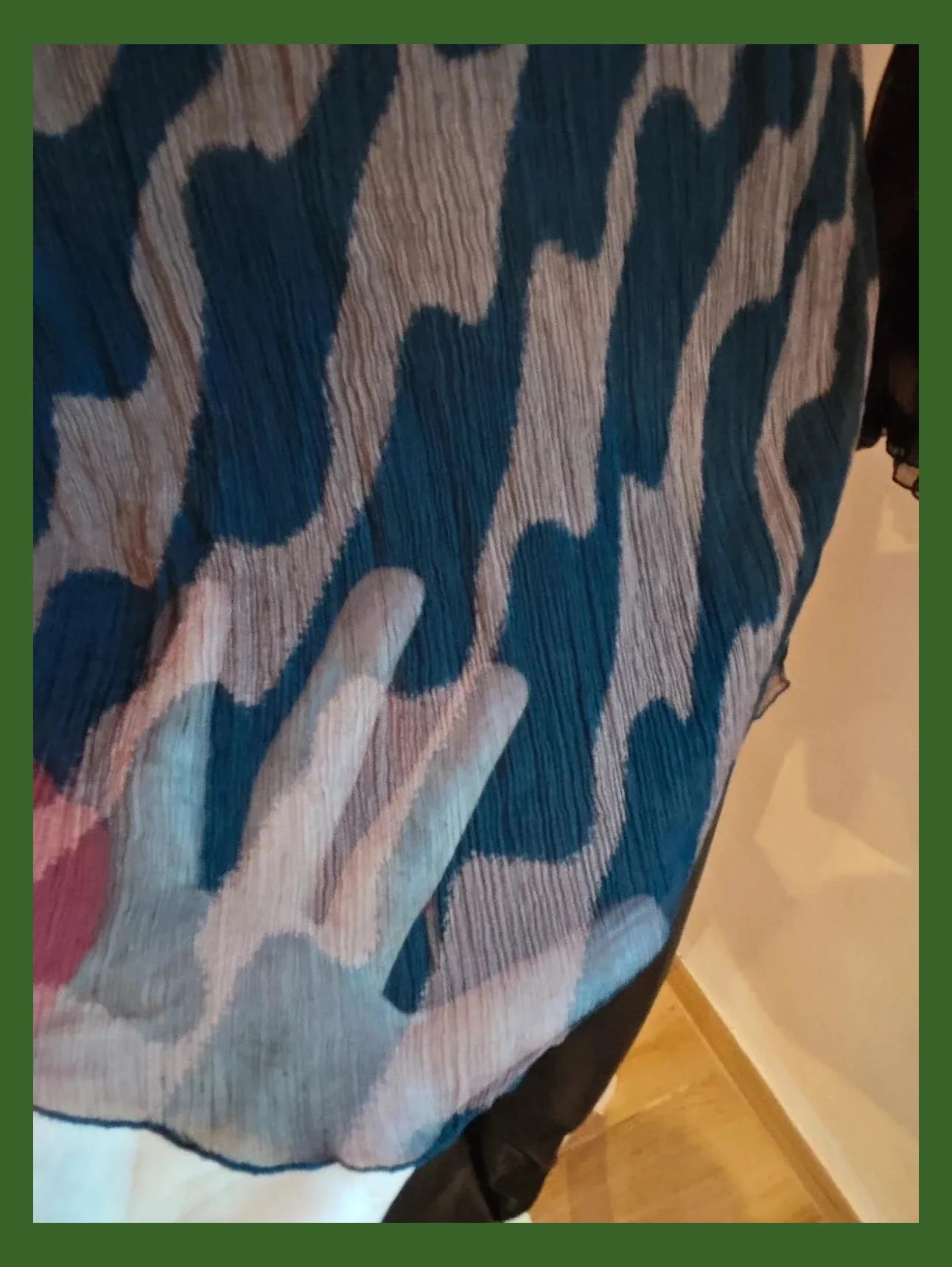 🌺Original jersey de mohair y lana combinado con seda en mangas y cuerpo – TMX – taille M / 38 / 10 5