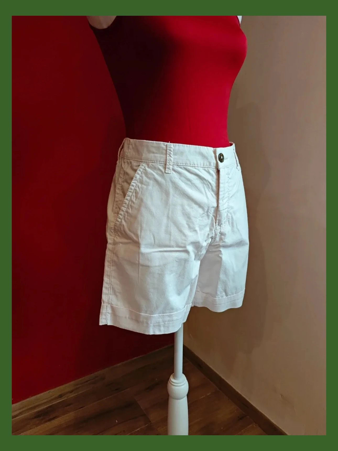 🌺Short de algodón rosa muy clarito – Yessica – taille L / 40 / 12 4