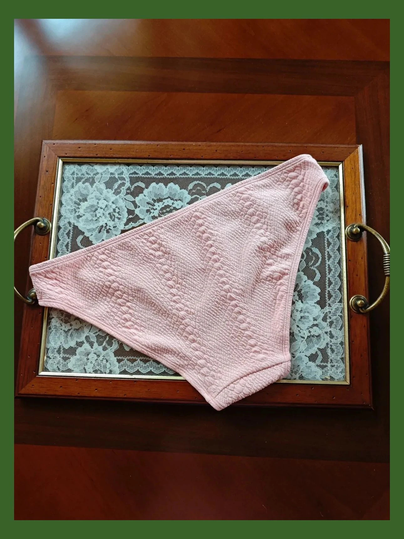 🌺 Braguita de bikini rosa, talla L, de Hunkemoller – Hunkemöller – taille L / 40 / 12 4