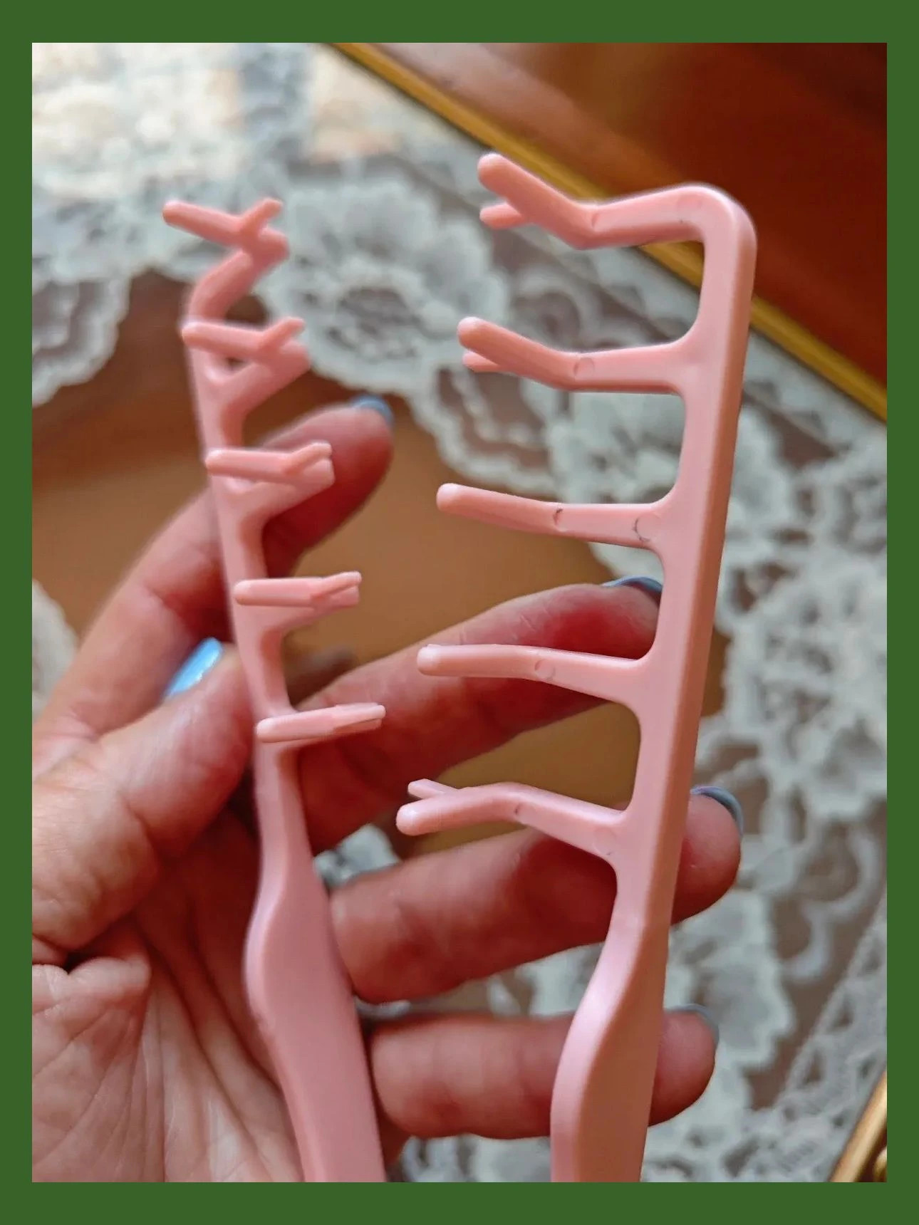 🌺Peine de dientes anchos voluminizador de raíces del cabello 2