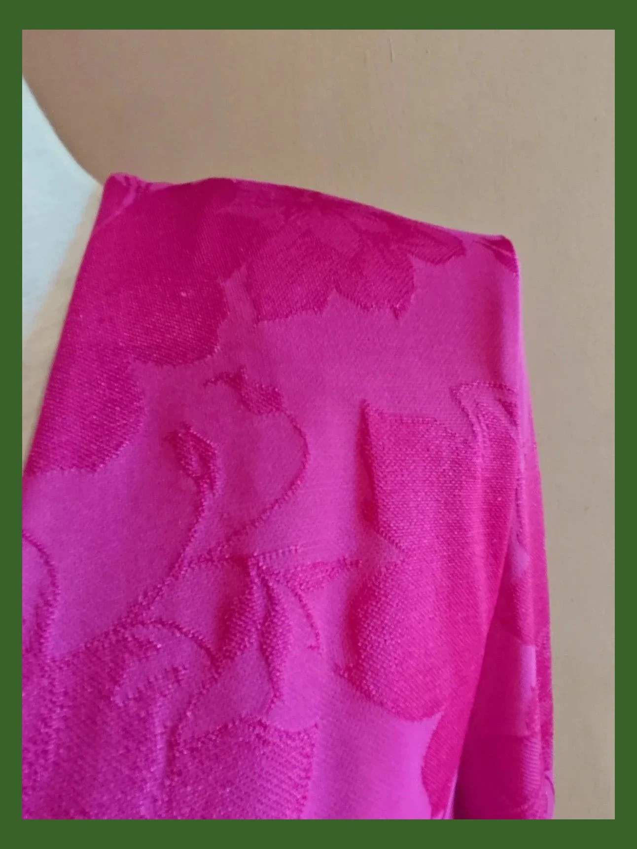 🌺Preciosa blazer fucsia de verano con estampado integrado – Sfera Collection – taille L / 40 / 12 4